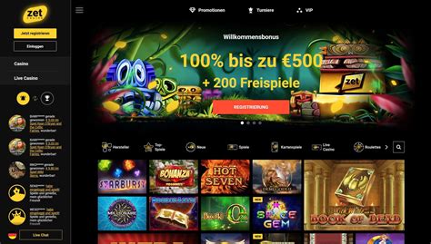ZetCasino Erfahrungen 2024 » Test & Kundenmeinungen.
